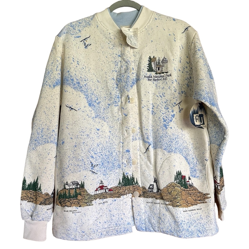 Art Unlimited Acadia National Park Sweater NWT